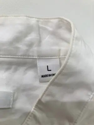 UNIQLO/ユニクロ/シャツ/ブラウス/トップス/ホワイト/L