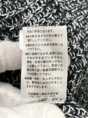 NAVY/ネイビー/ニット/セーター/トップス/ブラック/M