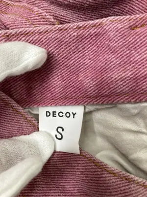 DECOY/デニムパンツ/パンツ/ピンク/S