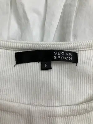 SUGAR SPOON/シュガースプーン/シャツ/ブラウス/トップス/ホワイト/F