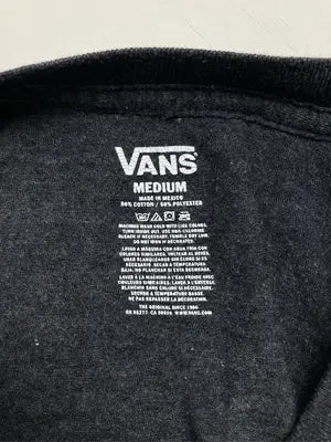 VANS/バンズ/Tシャツ/カットソー/トップス/ブラック/M