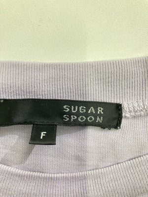 SUGAR SPOON/シュガースプーン/Tシャツ/カットソー/トップス/パープル/F