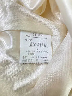 Sorridere/ソリデーレ/Tシャツ/カットソー/トップス/アイボリー/L  バスト76～94　身長154～162