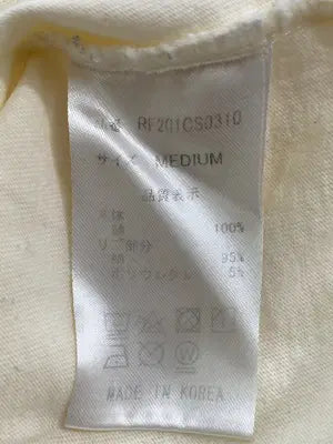 Reneekille/Tシャツ/カットソー/トップス/アイボリー/M