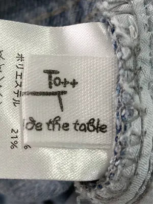 Think outsfe table/デニムパンツ/パンツ/ブルー/S