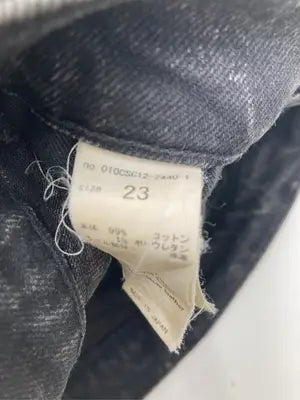 MOUSSY/マウジー/デニムパンツ/パンツ/ブラック/23