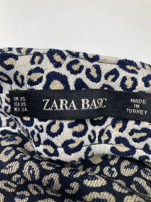 ZARA BASIC/ザラベーシック/ショート/ミニスカート/スカート/ベージュ/XS