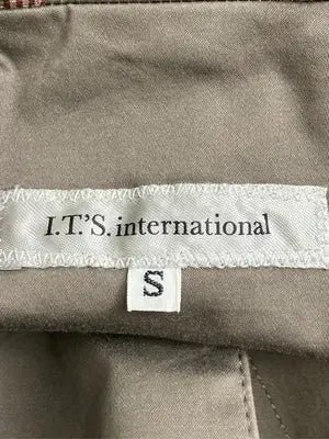 I.T.S.international/アイティーエスインターナショナル/ステンカラーコート/ジャケット/アウター/ブラウン/S