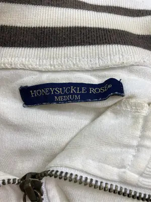 HONEYSUCKLE ROSE/ハニーサックルローズ/Tシャツ/カットソー/トップス/ホワイト/M