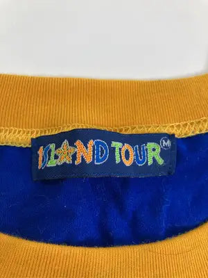 ISLAND TOUR/Tシャツ/カットソー/トップス/ブルー/M