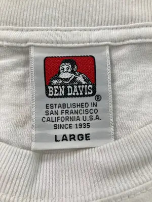 BEN DAVIS/ベンデイビス/Tシャツ/カットソー/トップス/アイボリー/LARGE