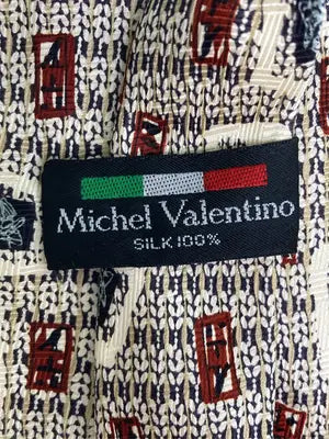 Michel Valentine/ネクタイ/ファッション雑貨/ベージュ