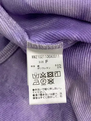 W.W.G/フーズフーギャラリー/Tシャツ/カットソー/トップス/パープル/F