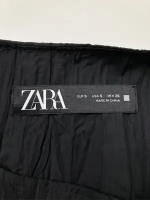 ZARA/ザラ/ノーカラージャケット/ジャケット/アウター/ブラック/S