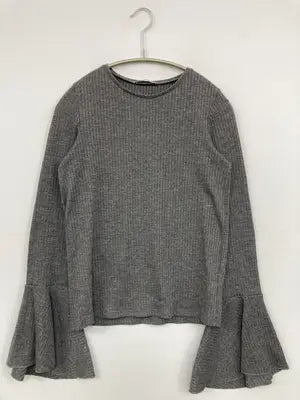 ZARA/ザラ/ニット/セーター/トップス/グレー/S