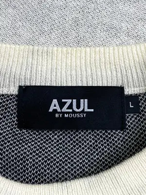 AZUL by MOUSSY/アズールバイマウジー/ニット/セーター/トップス/グレー/L