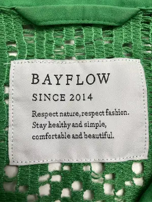 BAYFLOW/ベイフロー/シャツ/ブラウス/トップス/グリーン/4