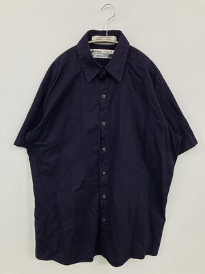 unifirst/シャツ/ブラウス/トップス/ネイビー/L-SS