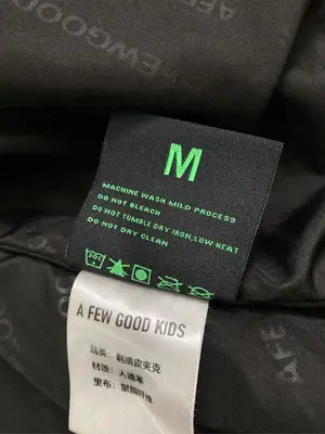 a few Goodkids/アヒューグッドキッズ/ブルゾン/ジャケット/アウター/ブラック/M