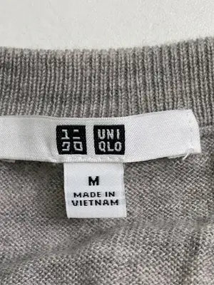 UNIQLO/ユニクロ/カーディガン/ボレロ/トップス/グレー/M