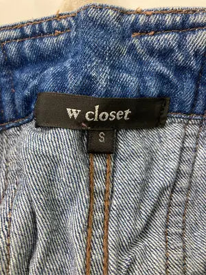 w closet/ダブルクローゼット/デニムパンツ/パンツ/スカイブルー/S