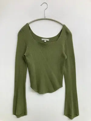 UNIQLO/ユニクロ/ニット/セーター/トップス/ライトグリーン/M