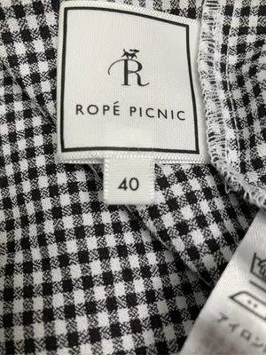 ROPE PICNIC/ロペピクニック/シャツワンピース/ワンピース/ドレス/ブラック/40