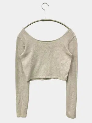 BRANDY MELVILLE/ブランディーメルビル/Tシャツ/カットソー/トップス/グレー/160/84A