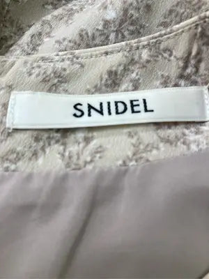 SNIDEL/スナイデル/ワンピース/ワンピース/ドレス/ベージュ/1