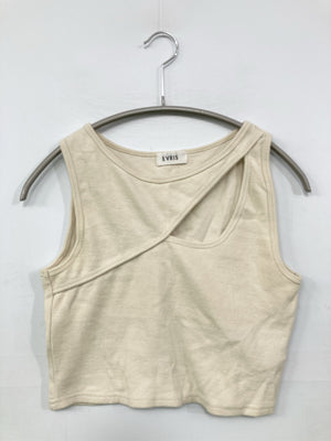 Evris/エヴリス/タンクトップ/トップス/アイボリー/F
