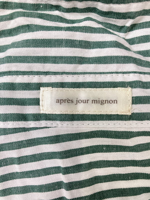 apres jour mignon/アプレジュールミニョン/シャツ/ブラウス/トップス/グリーン/LL