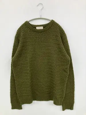 BACK NUMBER/バックナンバー/ニット/セーター/トップス/カーキ/MEDIUM