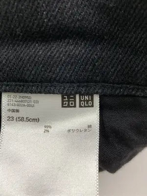 UNIQLO/ユニクロ/デニムパンツ/パンツ/ブラック/23 (58.5cm)
