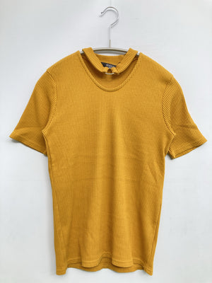 PENDORA/ペンドラ/Tシャツ/カットソー/トップス/イエロー/M