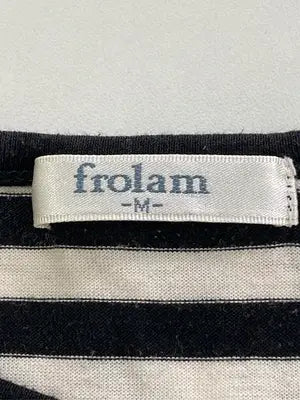 frolam/キャミソール/トップス/ブラック/M