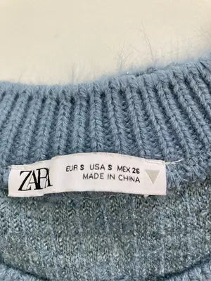 ZARA/ザラ/ニット/セーター/トップス/ブルー/S