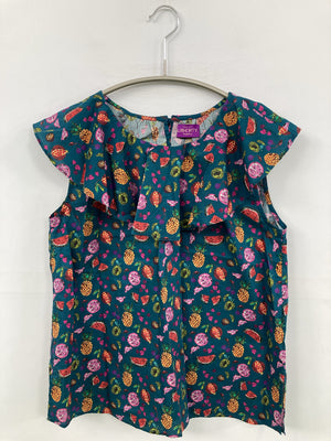 SUGAR SPOON/シュガースプーン/シャツ/ブラウス/トップス/ネイビー/F