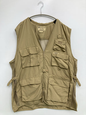 ベスト/トップス/ベージュ/XL