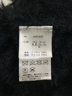 チューブトップ/トップス/ブラック/M