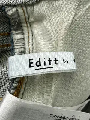 Editt by YECCA VECCA/デニムパンツ/パンツ/ブルー/L
