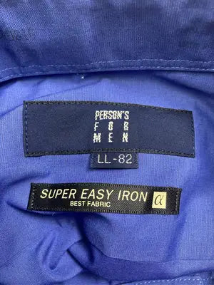 PERSON'S FOR MEN/ビジネスシャツ/トップス/ブルー/LL-82