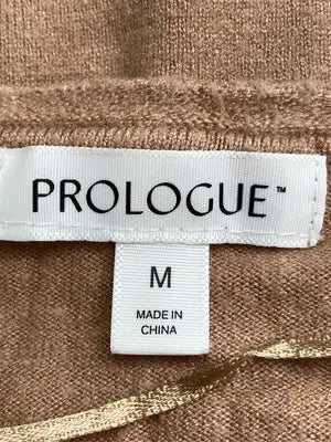 PROLOGUE/ニット/セーター/トップス/ブラウン/M