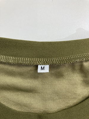 ノースリーブ/トップス/カーキ/M