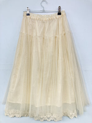 ロングスカート/スカート/ホワイト/F