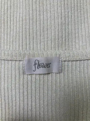 flower/フラワー/Tシャツ/カットソー/トップス/ベージュ/F
