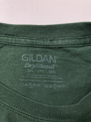 GILDAN/ギルダン/Tシャツ/カットソー/トップス/グリーン/2XL