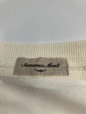 Samansa Mos2/サマンサモスモス/Tシャツ/カットソー/トップス/アイボリー/F