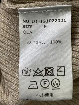 Unitage/ニット/セーター/トップス/ベージュ/F