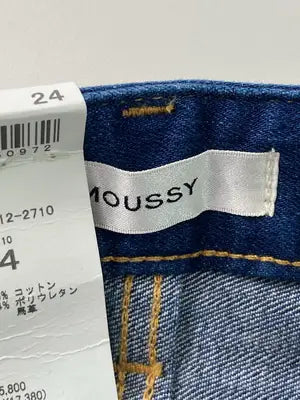 MOUSSY/マウジー/デニムパンツ/パンツ/ブルー/24