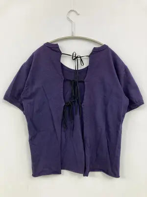 Tシャツ/カットソー/トップス/パープル